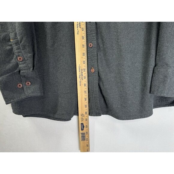 Ariat Rebar Flannel Durastretch Shirt Women’s 2XL Gray Button Front Long Sleeve - Picture 7 of 9